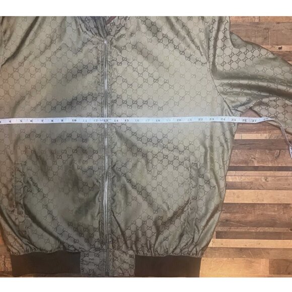Gucci Collectors Limited Edition Windbreaker Jacket - Guccissima GG Men's Sz 56 - Picture 16 of 16